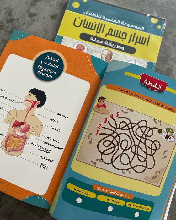 الموسوعة العلمية للاطفال اسرار جسم الانسان وطريقة عم - الصورة 2