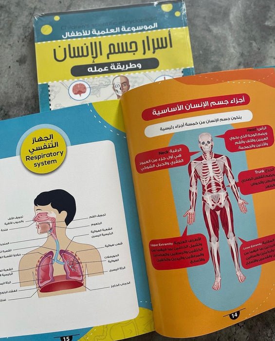 الموسوعة العلمية للاطفال اسرار جسم الانسان وطريقة عم - الصورة 5